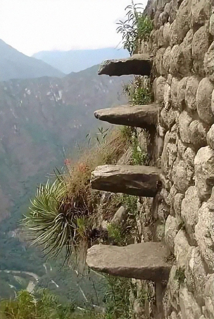 Escaleras Peligrosas, escaleras de la Muerte en Machu Picchu