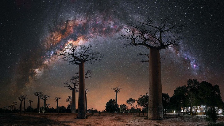 Fotógrafo De La Vía Láctea Del Año, Madagascar