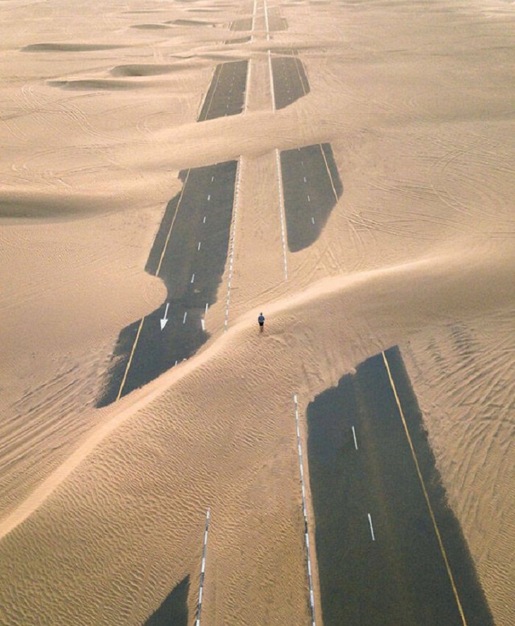 Tormenta de arena en Dubái
