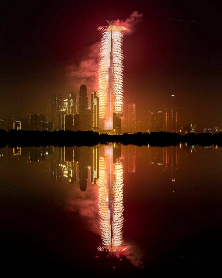 Una Nochevieja espectacular en Dubái