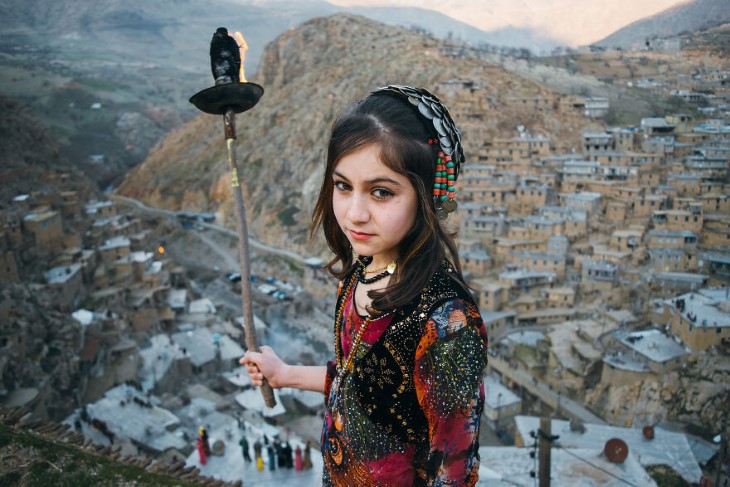 Fotografías Increíbles, una chica del pueblo de Salar Arkan