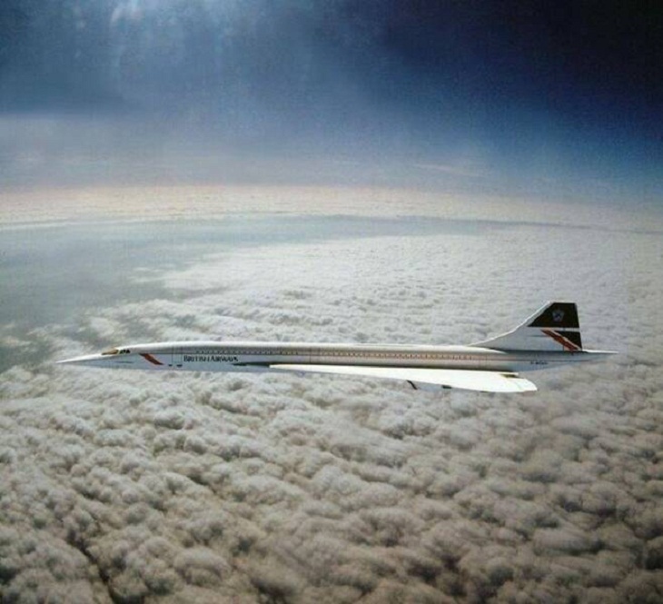 Fotos De Aviación, Concorde volando