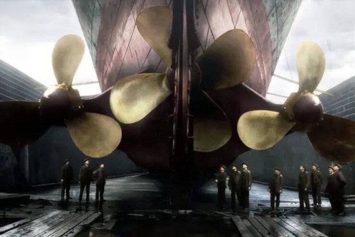 Hélices del Titanic