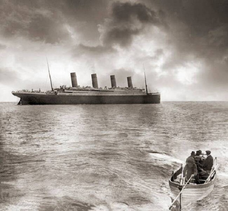 Última fotografía tomada del Titanic