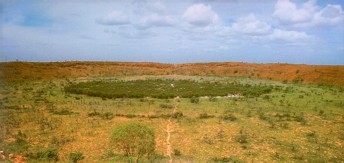 Cráter del arroyo Wolfe
