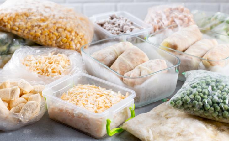 Usos Del Plástico De Burbujas, mantener frescos alimentos congelados