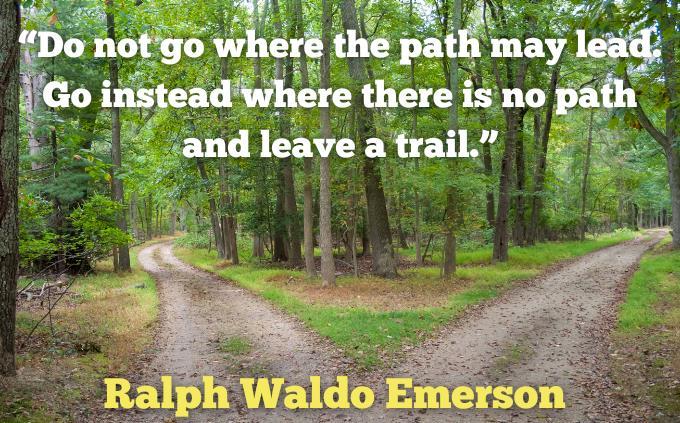 Un test de personalidad para aumentar la motivación: "Por favor, no vayas al lugar donde lleva el camino; camina por una zanja donde nadie ha pisado aún y deja tus huellas". ~Ralph Waldo Emerson