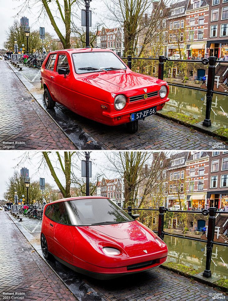 Discontinued Cars Reimagined, Reliant Robin