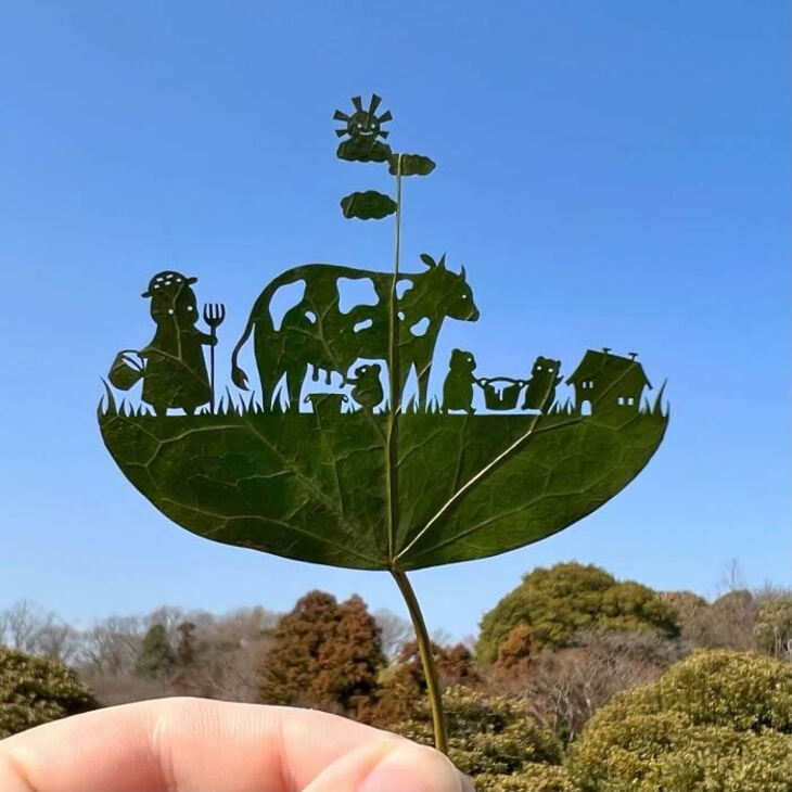 Arte En Hojas