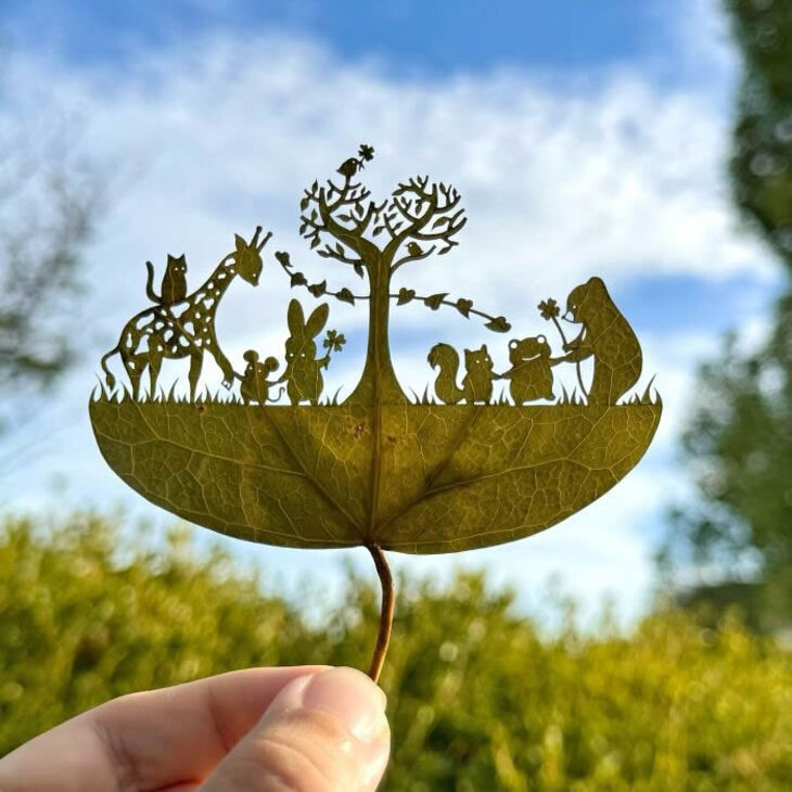 Arte En Hojas