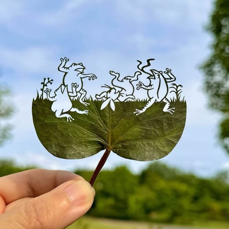 Arte En Hojas