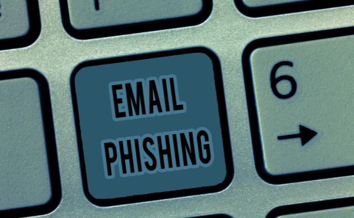 Correos electrónicos de phishing
