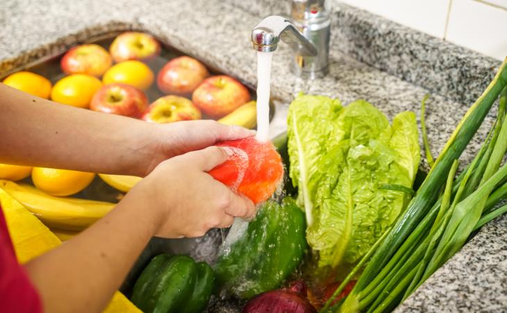 Errores Al Lavar Frutas y Verduras