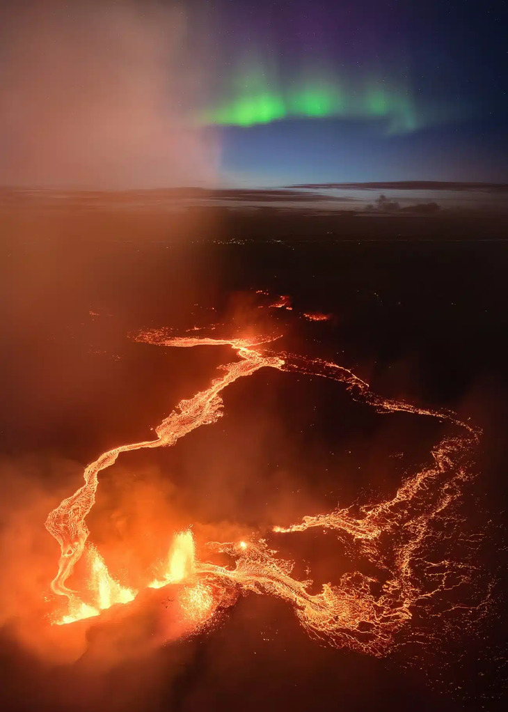 Fotógrafo de auroras boreales del año 2024