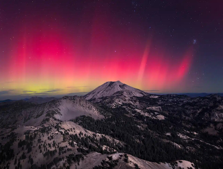 Fotógrafo de auroras boreales del año 2024