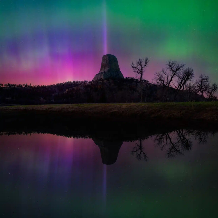 Fotógrafo de auroras boreales del año 2024