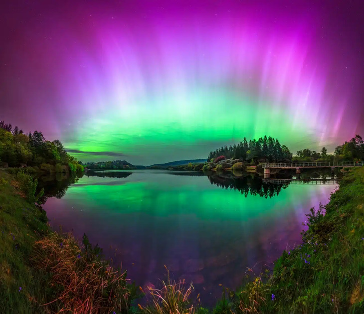 Fotógrafo de auroras boreales del año 2024