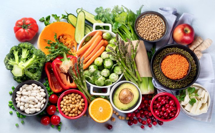 Dieta Pritikin, frutas y verduras