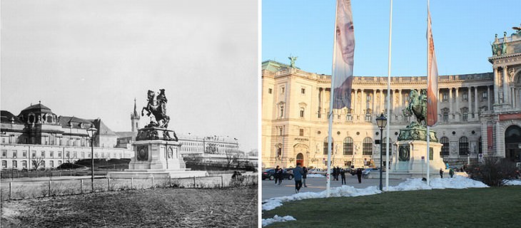 Fotos De Viena Antes y Después