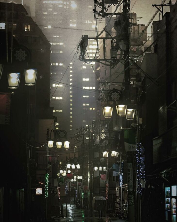 Paisajes Nocturnos De Tokio
