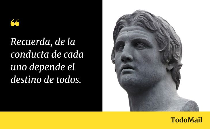Frases De Alejandro Magno 