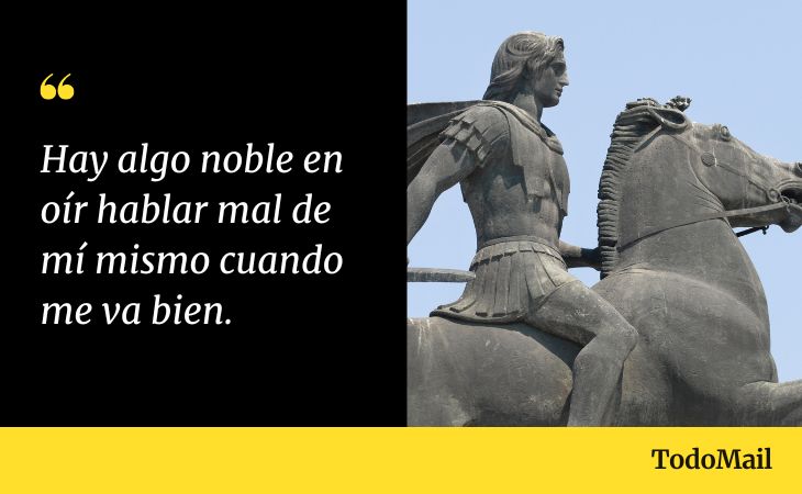 Frases De Alejandro Magno 