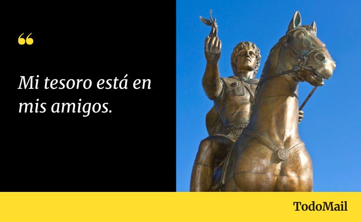 Frases De Alejandro Magno