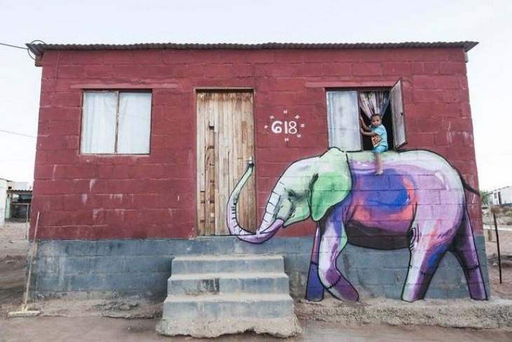 Graffiti En Las Calles De Sudáfrica