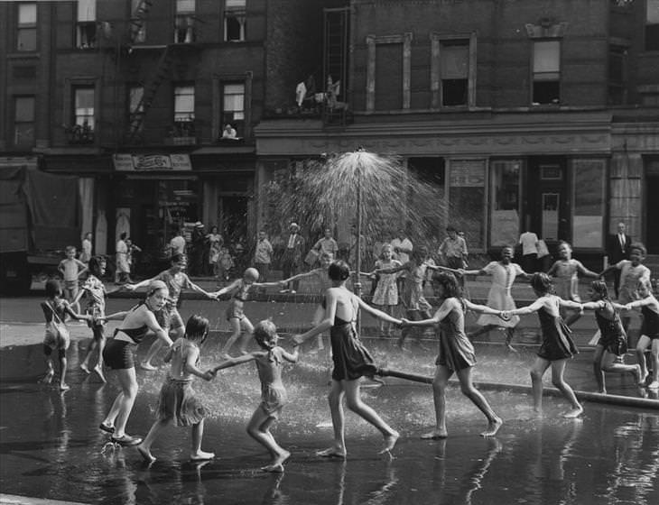 New York, retronaut, black and white, photography