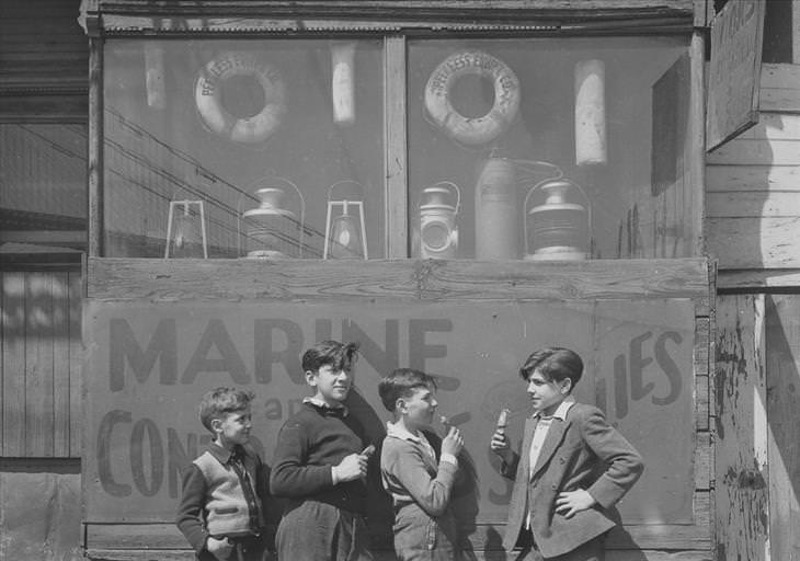 New York, retronaut, black and white, photography