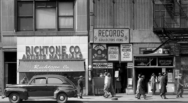 New York, retronaut, black and white, photography