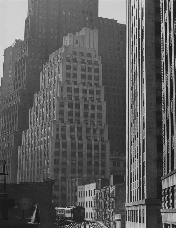 New York, retronaut, black and white, photography