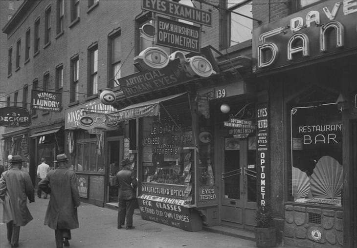 New York, retronaut, black and white, photography