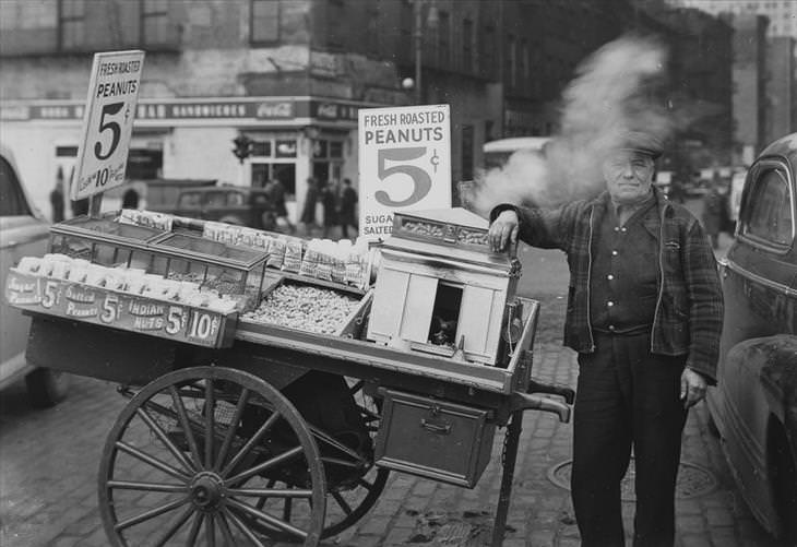 New York, retronaut, black and white, photography