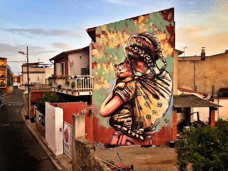 Arte Callejero De Alice Pasquini