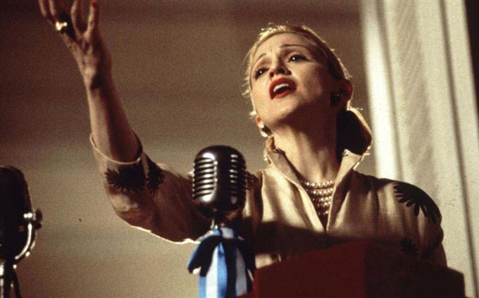 En que país se desarrolló la trama de la película: Evita