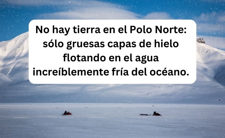 Datos Sobre El Polo Norte