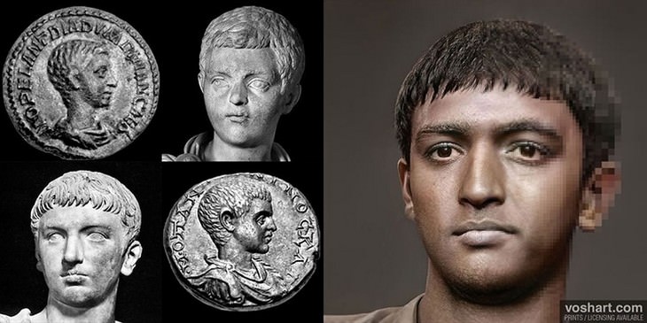  Retratos Realistas De Emperadores Romanos