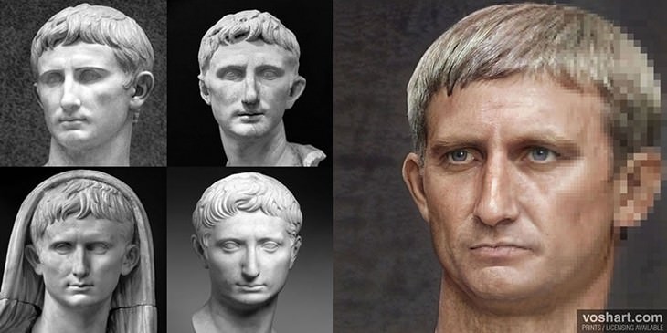 Retratos Realistas De Emperadores Romanos