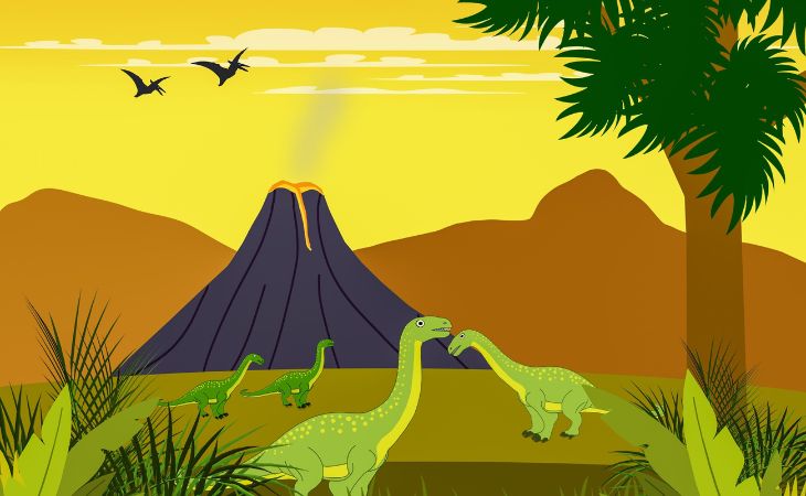Chiste: Los Dinosaurios y La Lámpara Mágica