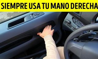Abrir La Puerta De Tu Auto Con La Mano Derecha Puede Salvar Vidas
