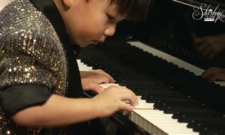 ¡El Pianista De 3 Años Que Conquistó a La Audiencia!