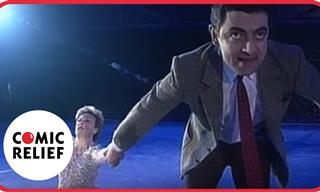 Comedia Clásica: Mr. Bean y El Patinaje Sobre Hielo