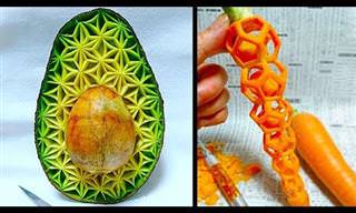 Increíbles Obras De Arte Creadas Con Frutas