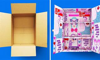 Mira Lo Que Puedes Hacer Con Una Simple Caja De Cartón