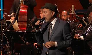 Orquesta De Jazz y Rubén Blades Interpretan Juntos "El Cantante"