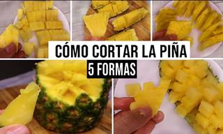 No Es Tan Difícil Cortar Una Piña, Aquí Te Decimos Cómo
