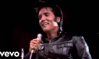 El Legendario Elvis Presley En Una Magnífica Interpretación En Vivo