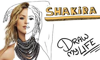 La Biografía Dibujada De La Colombiana Shakira
