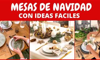 Ideas Geniales Para Colocar Tu Mesa En Esta Cena Navideña